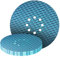 GZKTY Lot de 20 disques abrasifs excentriques de 225 mm - 8 trous - Grain 120 - En forme de Losange - anti-colmatage - Pour Ponceuse Girafe