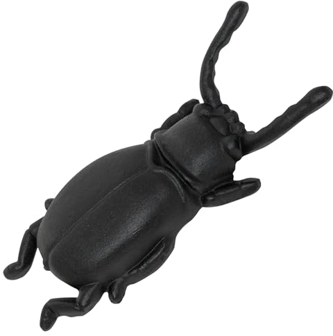 Woodside Welly/Wellington Vintage Beetle Boot Jack Muddy Shoe/Wellie Remover Puller, Jet Black Cast Iron