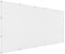 Sonnensegel inkl Befestigungsseile 145 x 400 cm, HDPE Wetterbeständig Atmungsaktiv, Sonnensegel Sonnendach Sonnenschutz, Sonnensegel Shade Sails, für Balkon Garten, Weiß