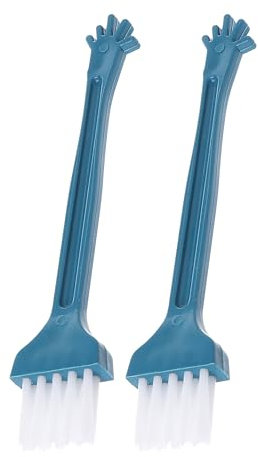 Lot de 2 brosses pour ordinateur multifonction pour ventilateur de dortoir, climatiseur, clavier, ensemble de brosses pour ordinateur