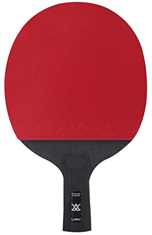 1 Bate/Paleta de Ping Pong Profesional con Estuche, Raquetas de Tenis de Mesa de 9 Estrellas, 5 Placas Inferiores de Madera y 2 de Carbono, Certificado por Ittf, Agarre Horizontal/