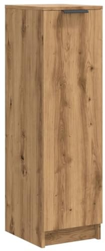 vidaXL Schuhschrank Artisan-Eiche 29,5x35x100,5 cm Holzwerkstoff, Schuhe Aufbewahrung, Schuhregal, Schrank Schuhe, Schuhaufbewahrung, Schuhregale