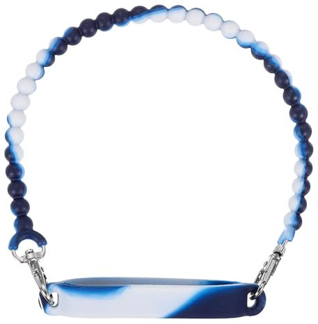 sourcing map Water Bottle Carrier Holder with Strap, 135mm/5.3 Silicone Tumbler Holder Coffee Cup Holder Water Bottle Sleeve Bag for Camping Walking Hiking, White/Black