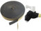 1 Roll 10m Pipe Wrap Insulation Foam Pipe Lagging Foam Thermal Insulation Tape Self-Adhesive Insulation Tape Waterproof Pipe Insulation Foam Tube Rubber Seal Strip for RV Air Conditioning, Garage Door