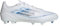 adidas Unisex F50 League FG/MG Fußballschuh Cloud White/Silver Metallic/Cloud White 38