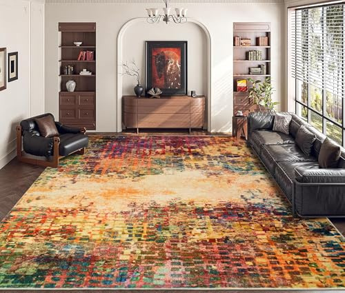 Aspire Homeware Rugs for Bedroom Living Room Extra Large 240x320 cm - Traditional Area Rugs Cashmere Style Soft Short Pile Vintage Rug - Carpet for Dining Room Easy To Clean, Vibrant