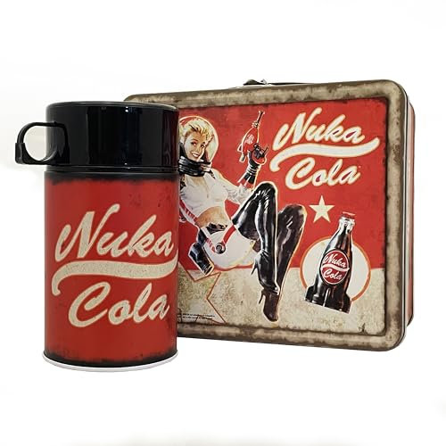 Nuka Cola Weathered Lunchbox & Flask