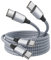 240W Cable USB C [2M Pack 2], Cable Tipo C Carga Rápida para iPhone 16 15 Pro Max, Galaxy A16 S25 S24 S23 Ultra, MacBook Pro Air, iPad Pro Air