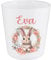 Gobelet Enfant 250ml Incassable Sans BPA - Design Lapin Personnalisé avec Prénom - Idéal Cadeau de Pâque