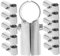 STOBOK 12Pcs Stainless Steel T Clamps for Pipe Connection Durable Pole Clamps for Steel Fence Parts Easy Installation Suitable for Indoor and Outdoor Use