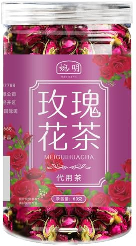 Rose tea 60g, rose herbal tea with natural fragrance.