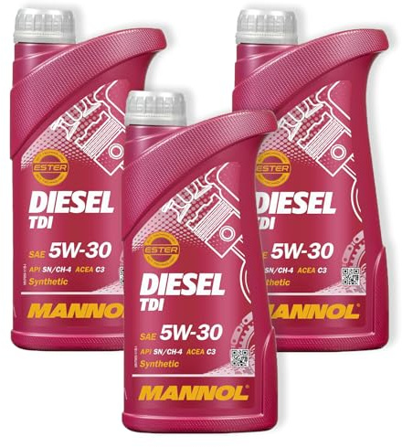 MANNOL Diesel TDI 5W-30 API SN/CF Motorenöl, 1 Liter