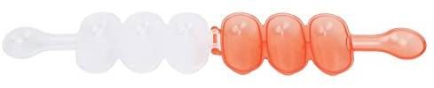 ZJchao Stampo a Sfera di Riso, 6,7 X 2,8 Pollici con 3 Compartimenti per Produttori di Riso per Bambini per Bambini (rosso)