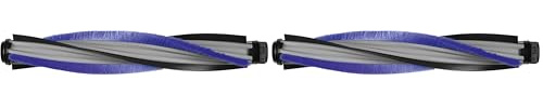 TechniSat Hauptbürste für TECHNIMAX AS1 - Ersatzbürste 210 mm (Zubehör für Akkusauger, Halterung rechts/links, zum einfachen Austausch) blau/grau (Packung mit 2)