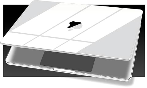 Case for MacBook Neo 13 inch with A18 Pro chip Model A3404 Release 2026, Glossy Crystal Hard Shell Cover + Microfiber Cleaning Cloth, Transparent