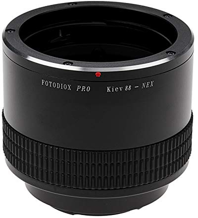 Fotodiox Pro Lens Mount Adapter Compatible with Kiev 88 Lenses to Sony E-Mount Cameras