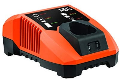 AEG 4932471263 Chargeur de batterie 12 V avec indicateur de charge pour batterie Pro Li-ion Temps de charge rapide pour piles rechargeables LL1240