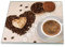 Herdabdeckplatte Ceranfeld 1 teilig 60x52 Kaffe Braun Kochplatten Glas Induktion