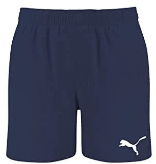 PUMA Herren Puma Mid Shorts voor heren Swim Trunks, Navy, M EU