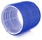 PONIK'S PROFESSIONAL - Haarrollen Lockenwickler, Lockenwickler Selbsthaftend Set, Haar Roller 6 Stücke, Haarrollen Locken 76 mm, Max Jumbo Größe Haar Lockenwickler, Selbst Griff Locken - Blau