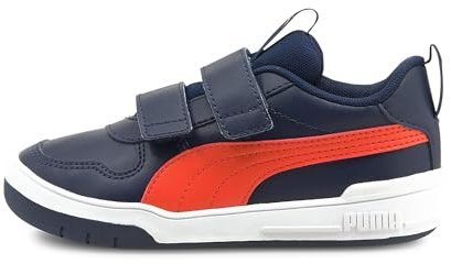 PUMA Multiflex SL V PS, Scarpe da Ginnastica, Peacoat/Grenadine, 30 EU