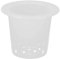 Jenngaoo 50Pcs Vaso per Coltura idroponica, Vaso a Rete con Intaglio Cesto Sistema idroponico Vaso per Piante Senza Suolo Pianta da Giardino Coltiva Semi di ortaggi Germogliare Vivaio Vasi(Bianca)