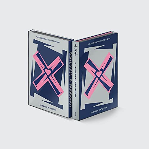Big Hit Ent. [WEVERSE PO BENEFIT] TXT - CHAOS CHAPTER : FIGHT OR ESCAPE Album+Extra Photocards Set (ESCAPE ver.) (BHE0082)