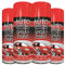 Classic Signature - 4 x Auto Extreme Red Gloss Spray Paint 400ml Professional Quality, Perfect Finish for Cars, Bikes,Vans, Metal, Wood
