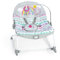 Bright Starts Rosy Rainbow Infant to Toddler Rocker with Vibrations, Baby Seat for Girl or Boy, Newborn +