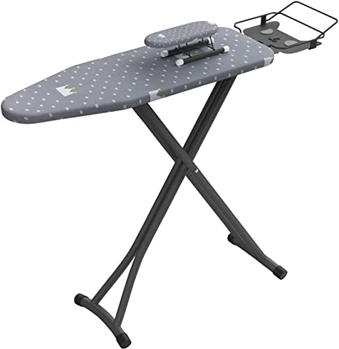 Utensili da Stiro Asse da Stiro per Interni, Asse da Stiro con Appoggio per Ferro da Stiro a Vapore Solido, Tavolo da Stiro con Rivestimento in Tessuto ignifugo, Facile da Piegare,1103186CM Prodotti