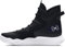 Under Armour Damen Flow Highlight Ace Volleyballschuh, (001) Schwarz/Castlerock/Mod Gray, 41 EU