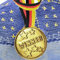 STUWU 24x Medaille Medaillen Kindergeburtstag Deutschland Farben Mitgebsel Giveaway