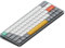 nuphy Air60 V2 Portable Wireless Keyboard 60% Low Profile Mechanical Keyboard Support QMK/VIA Compatible with windows/mac OS/Linux Supports Bluetooth 5.1/2.4GHz/wired (USB-C) Grey-Gateron Brown Switch