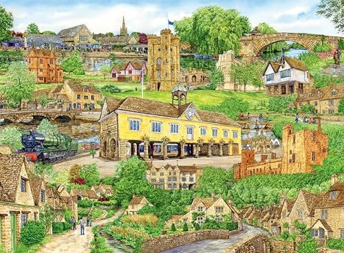 Ravensburger Escape to the Cotswolds 500 Piece Jigsaw Puzzle for Adults and Kids Age 10 Years Up