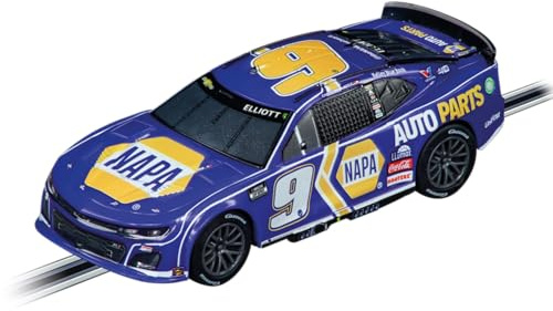 Carrera GO NASCAR Camaro ZL1 Hendrick Motorsports, Chase Elliott No.9 | Maßstab 1:43 Slotcar | Kompatibel mit GO, GO Plus & Battery Operated | Authentische Details für Kinder & Erwachsene ab 6 Jahren