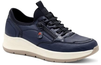 Jana Damen Sneaker flach mit Chunky-Sohle Vegan