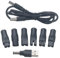 GAOHOU 8Pcs Rasierer Ladegerät Stromadapter Barttrimmer 5V USB Ladekabel Kabel Adapter Kompatibel mit Philips Whal Kemei Babybliss Haarschneider Rasierer Reiniger