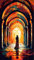 ARTGOTO Peinture par Numero Adulte Grand Format,40x70cm Peinture par Numéro Adulte Horreur B,Paint by Numbers for Adults pour Décoration Murale(Sans Cadre)