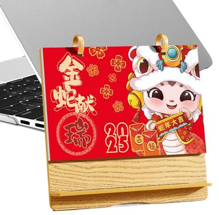 Standing Small Desk Calendar, Festlicher Kalender für Schlafzimmer, Study Room Kalender, 2025 Wooden Desk Planner, Small Desk Calendar For, Desktop Kalender, Monthly Wood Desk Organizer,