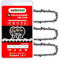 18 Inch Chainsaw Chain 3/8LP Pitch- .050 Gauge 63 Drive Links Fits Craftsman 172.34120, Greenworks 20032, Worx, PRORUN - S63 (3 Chains) (91EOP63X3)