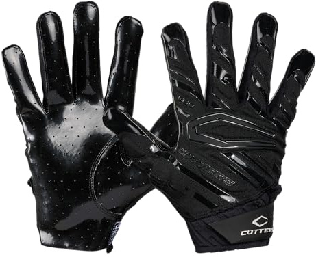 Cutters - Gamer 6.0 gepolsterte Receiver Handschuhe schwarz XXL