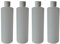 Palm Safe, 4 flaconi da 1 litro in plastica resistente, riutilizzabili, con tappo a scatto, riutilizzabili, confezione da 4