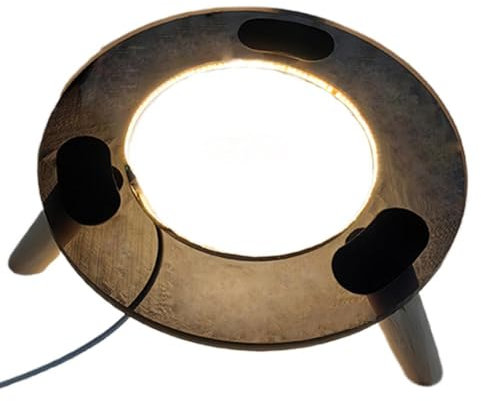 Pour Harman Kardon Verre 2/3/4ème Base en Bois Affichage de Bureau Absorption des Chocs Aura Kardon Support Audio Stand Studio pour Harman