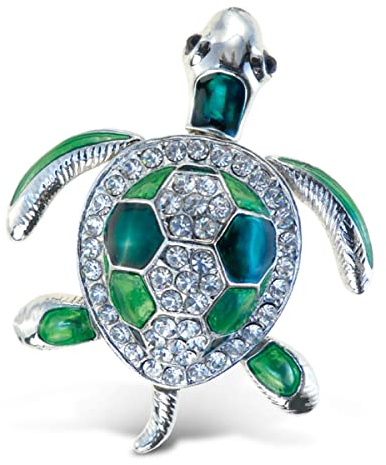 COTA Global Sea Turtle Fun Fridge Magnet, Kitchen Accessories Decor | unique animals fridge magnets, kitchen accessories decor,novelty magnets for lockers, decorative refrigerator magnets