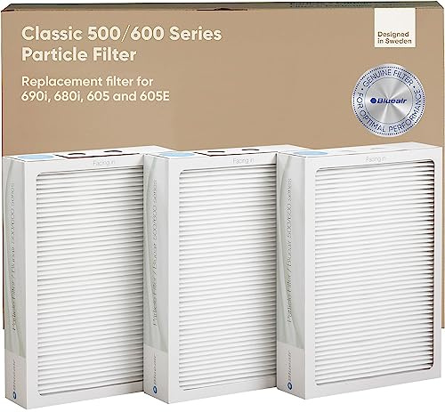 BLUEAIR Classic 500/600 Series Genuine Particle Filter; fits Classic 500/600 Series