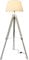 Tripod Lampenschirm Stehlampe Wohnzimmer Stehlampe mit Schirm Lampe Schlafzimmer Lampe Wohnzimmer Stehlampe Vintage Stehlampe Holz Stehleuchte Lampenschirm Beige mit Dreibein Stativ Floor Lamp
