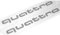 Audi 81A064317Y9B Audi Q2 C-Blade Dekorfolie Quattro Exterieur Schriftzug Brilliantschwarz, Schwarz