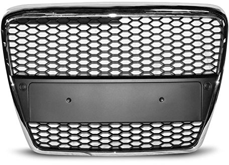 KÜHLERGRILL SPORTGRILL GRAU37 RS-LOOK CHROM