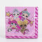 Procos 90859 - Servietten L.O.L, 20 Stück, 33 x 33 cm, Mundtuch, Kindergeburtstag, Partygeschirr, Tischdekoration, Rosa, Pink