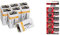 Amazon Basics - Paquete de 8 Pilas alcalinas de 9 V (600 mAh) + Maxell 19040805 Pila Boton Litio CR-2032 (Blister 5 Pilas)